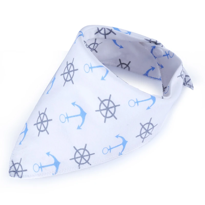

Cotton High Quality Cartoon Baby Bibs Double Layers Soft Cotton Fiber Newborn Burp Bib Kid Bandana M84