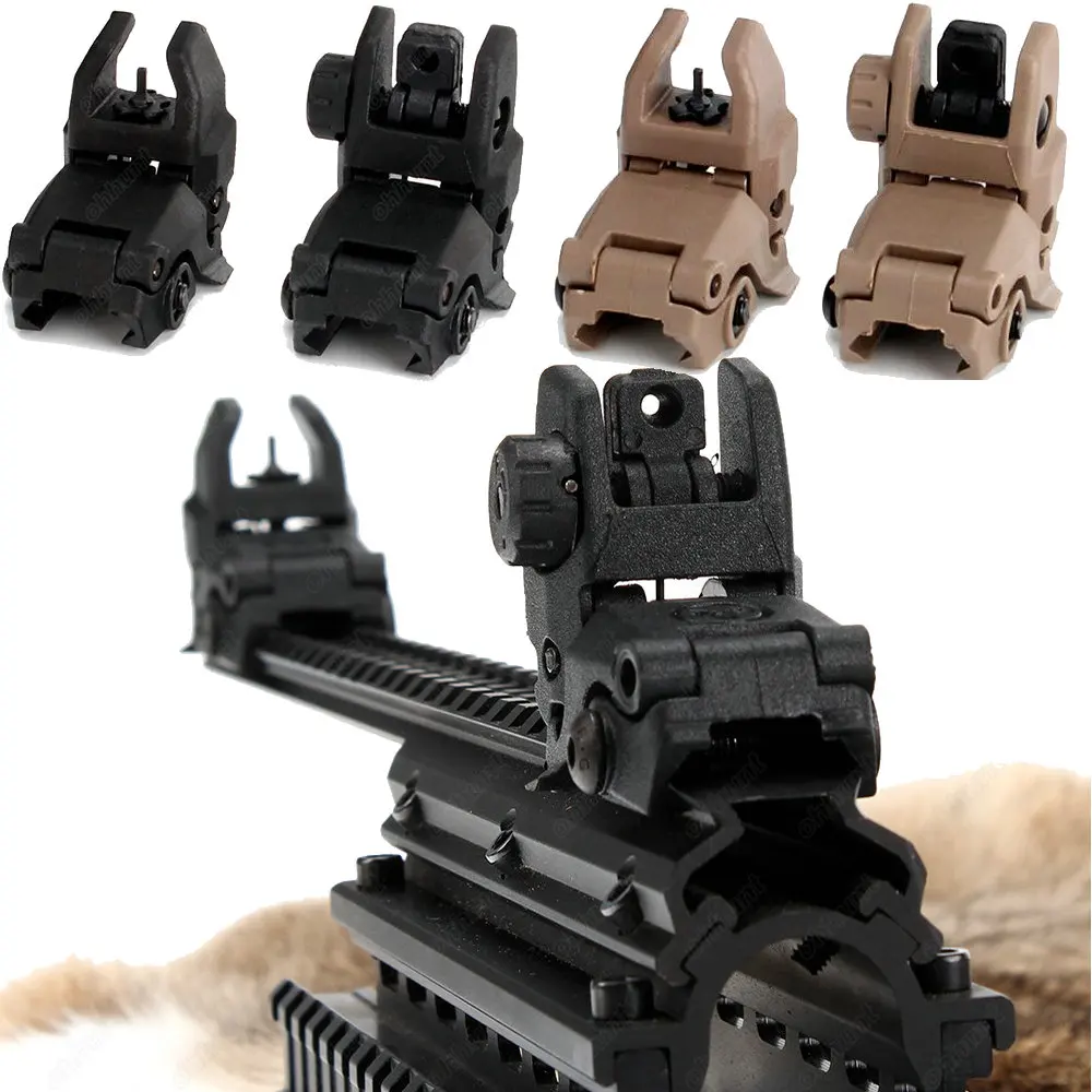 Тактический комплект ohhunt Model 4 AR 15 флип-ап передний и задний прицел регулировка