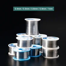 YIHUA паяльная проволока канифоль ядро Оловянная свинцовая пайка Оловянная проволочная катушка с флюсом 0,4 мм 0,5 мм 0,6 мм 0,8 мм 1 мм сварочная припоя проволока рулон