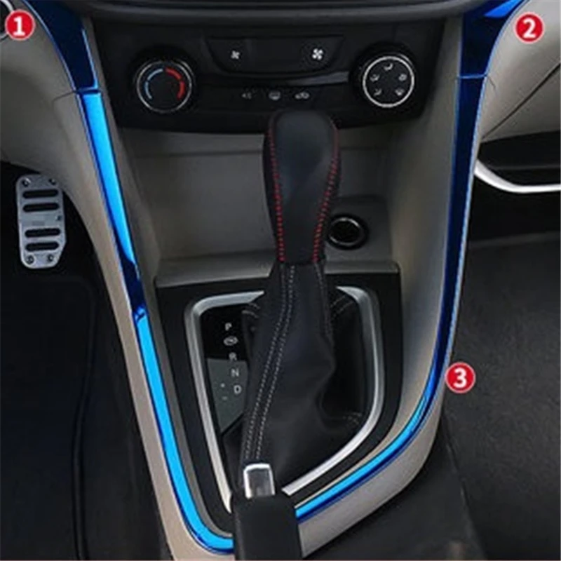 

Car Gear Cup Control System Interior Excent Auto Automovil Modification Accessories Bright 15 16 17 18 19 FOR Buick Excelle GX