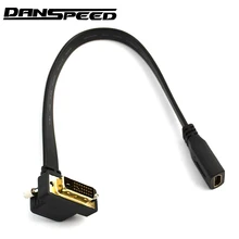 Danspeed 0.3 м HDMI Женский к DVI 24+ 5 Мужской Video Converter адаптер AV для PC DVD 1080 P HDTV