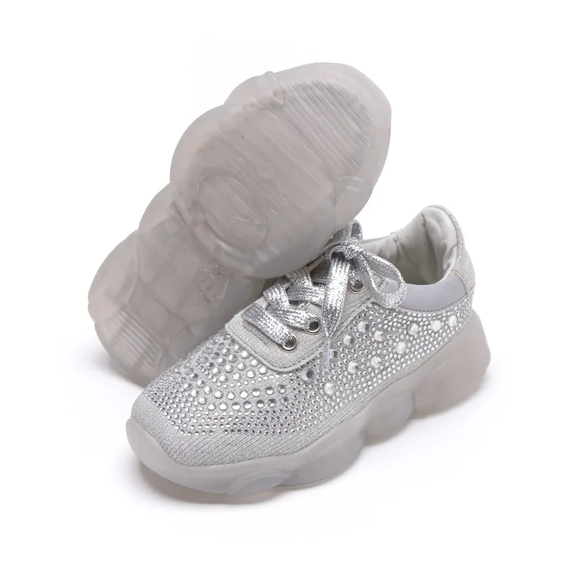 

2019 Spring Summer Autumn Fashion Shining Stars Casual Shoes Magic Stickers Comfortable Children's Shoes Soft Soles Casual Shoes