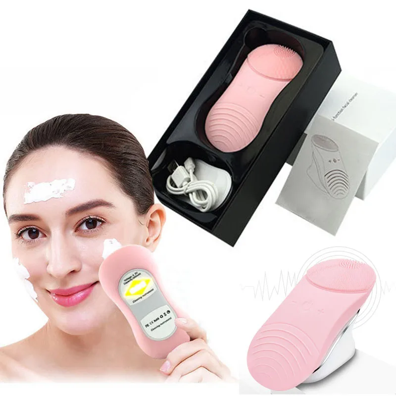 Electric Wireless Charging 7 Colors LED Light Therapy Facial Cleansing