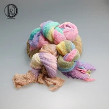 D&J Rainbow Stretch Knit Wrap Cute Baby Posing Rayon Wraps Newborn Baby Photography Props Photo Infant Costume Blanket D&J Rainbow Stretch Knit Wrap Cute Baby Posing Rayon Wraps Newborn Baby Photography Props Photo Infant Costume Blanket