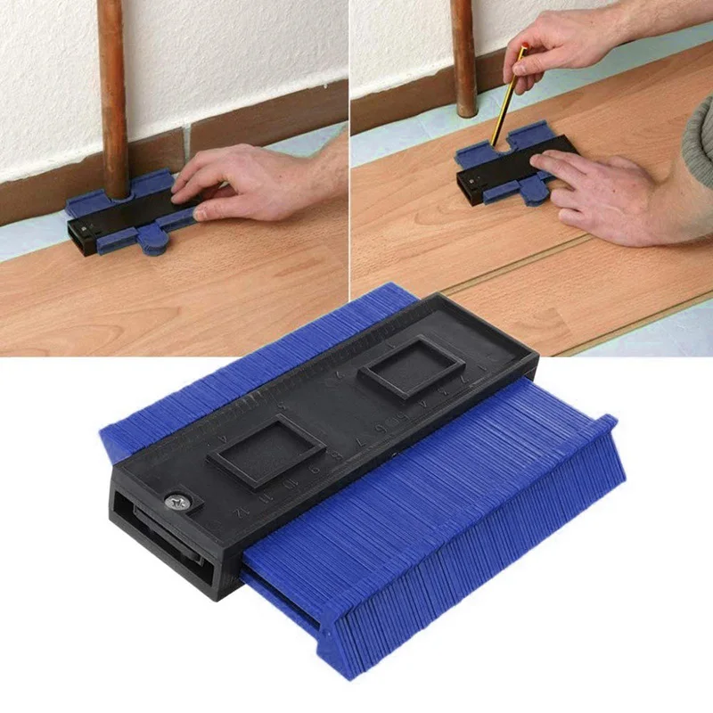 

High Contour Profile Gauge Tiling Laminate Tiles Shaping Measure Ruler Duplicator LG66
