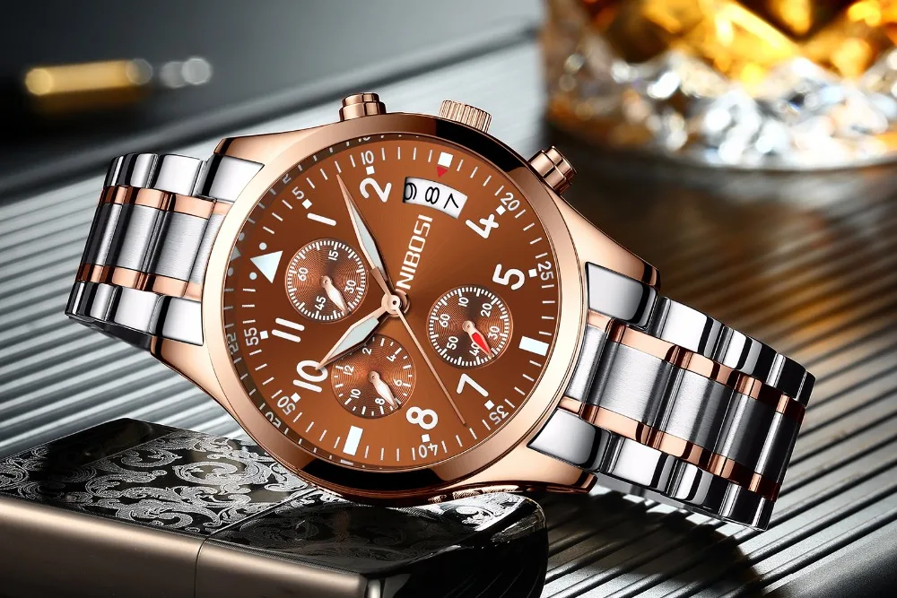 2023 Mens Watches  Luxury Business Men Watch Chronograph Male Clock Men Quartz Wristwatches_voghion.com