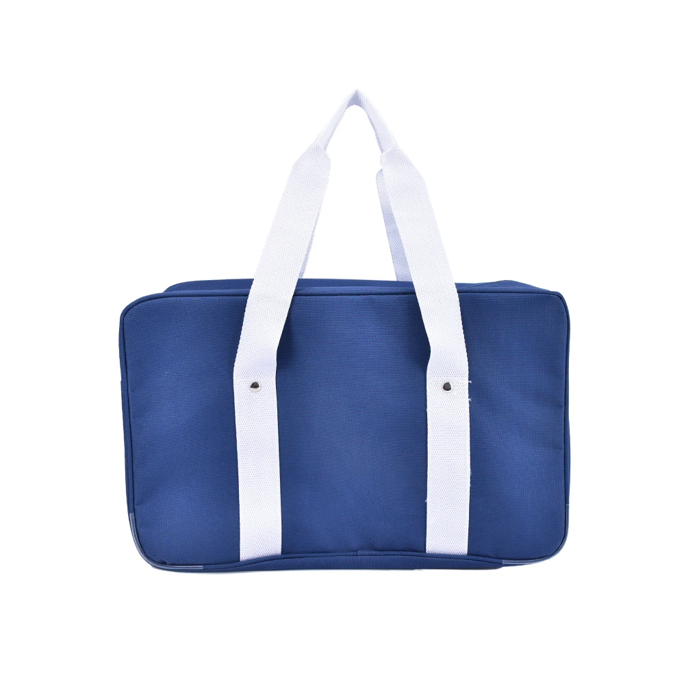 Однотонные японские сумочки, оксфордская дорожная сумка, школьные сумки для школьников, одноместные квадратные сумки унисекс на плечо