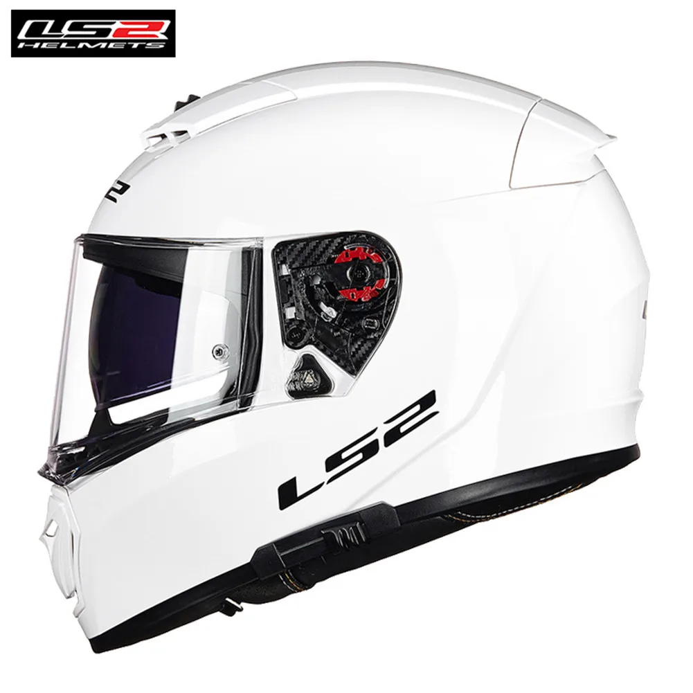 

LS2 BREAKER Racing Motorcycle Helmet BOLD PHYSICS CLASSIC Chorme Casco Moto Capacetes de Motociclista Kasks Full Face FF390