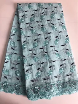 

Newest Soft Swiss Voile Lace In Switzerland Latest Embroidered Eyelet African Nigerian Dry Lace Fabric CH003