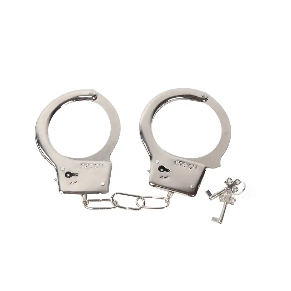 toy metal handcuffs