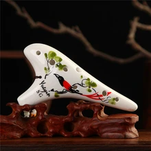 12 отверстий флейта окарина сопрано G клавишная флейта ocarina Zelda Профессиональная игра окарина легенда о Зельде народные Музыкальные инструменты