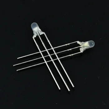 

1000pcs Red & Green LED Round Diffused Common Anode cathode LED Diode Light Emitting Diode 3mm
