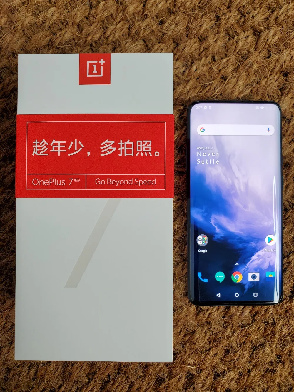 one plus cell phone Global ROM Oneplus 7 Pro 6GB 128GB Smartphone Snapdragon 855 6.67" AMOLED Screen 48MP Triple Camera 30W Charger NFC 4000mAh oneplus best smartphone