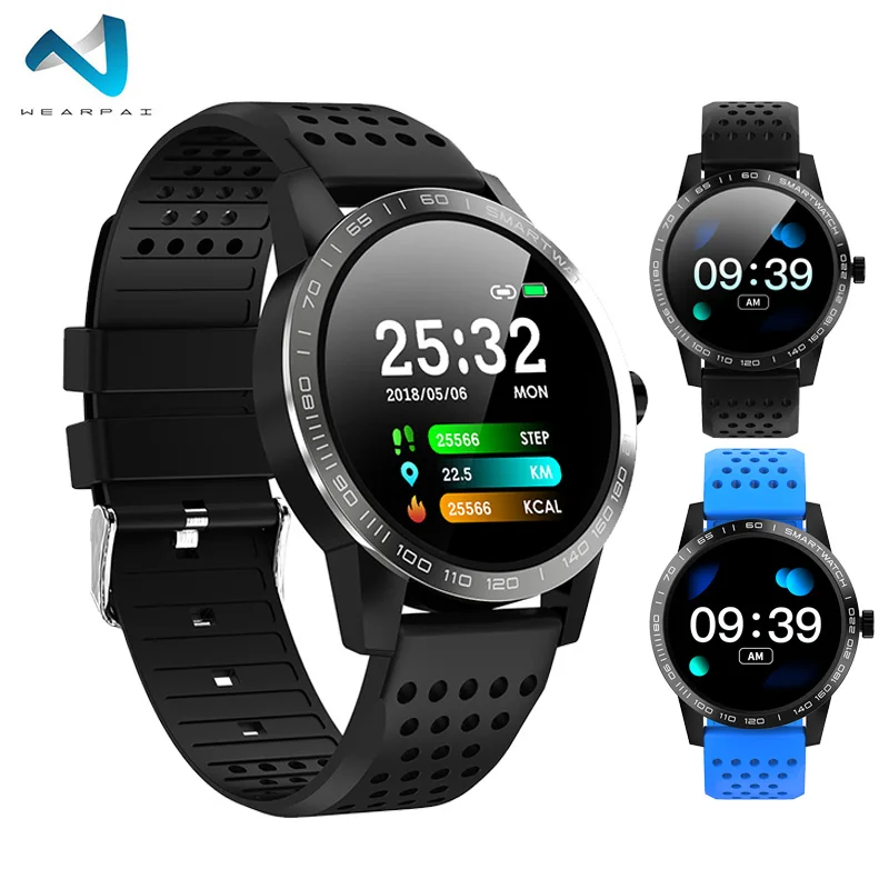 Смарт часы WearpaiT2 для мужчин фитнес трекер пульсометр кровяное давление Bluetooth