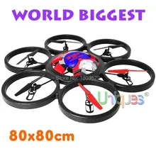 World Biggest WLtoys V323 Quadcopter RC Remote Control Helicopter 80cm 4CH Radio Big Quadrocopter UFO with flashing LED Drone