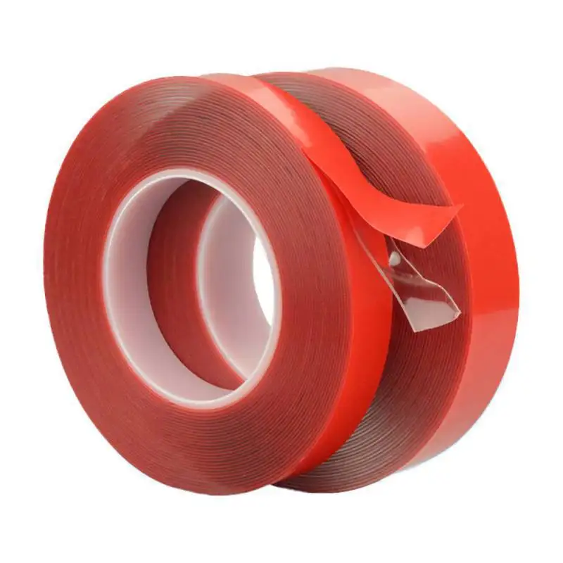 

10MM Acrylic Double Sided Tape Transparent No Traces Sticker Adhesive Tape for LED Strip Car Fixed Phone Tablet Fixed