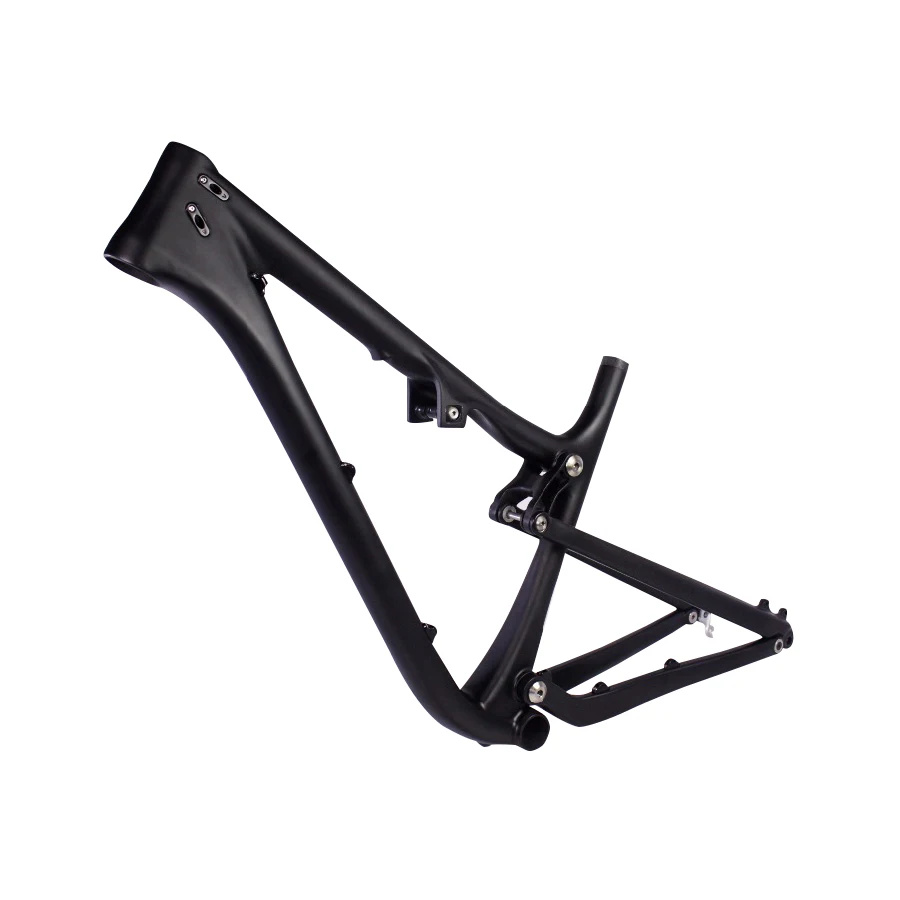 Flash Deal Mountain Bike Carbon Frame 27.5er Full Suspension Frame Carbon Fiber Toray T800 BB92 System Thru Axle Tapered Bicycle Frame Di2 0