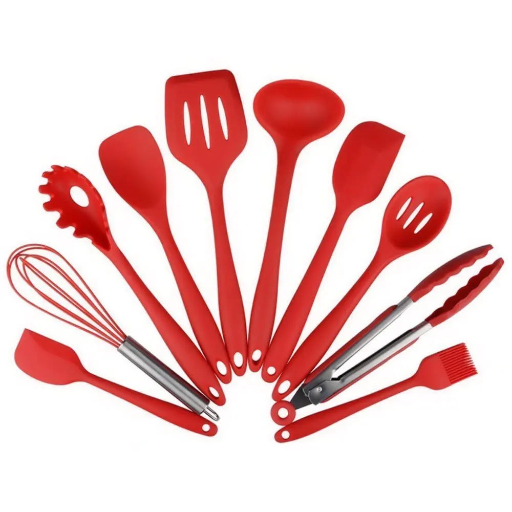 Бесплатная доставка 10 шт./компл. силиконовые термостойкие кухонные