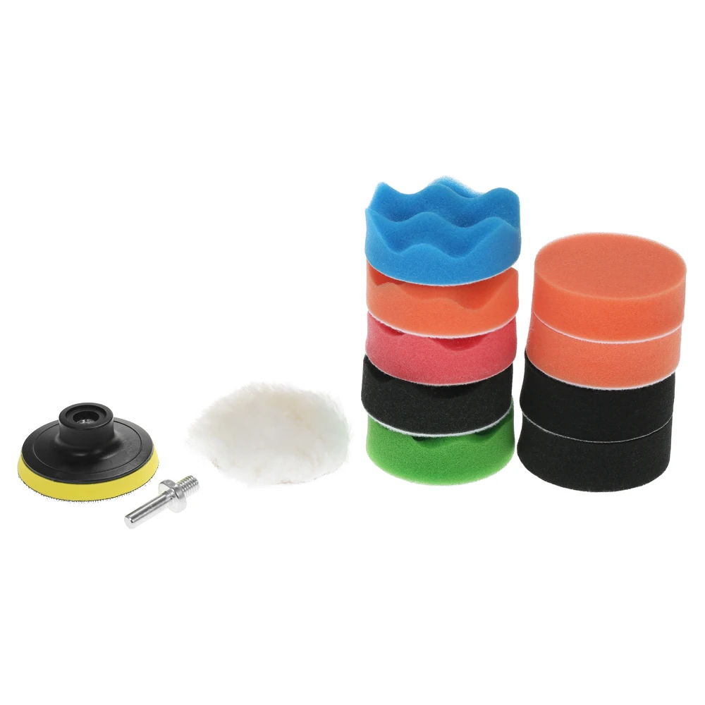 11PCS Car Polishing Pads Waxing Buffing Pad Sponge Kit Set 11PCS Car Polishing Pads Waxing Buffing Pad Sponge Kit Set