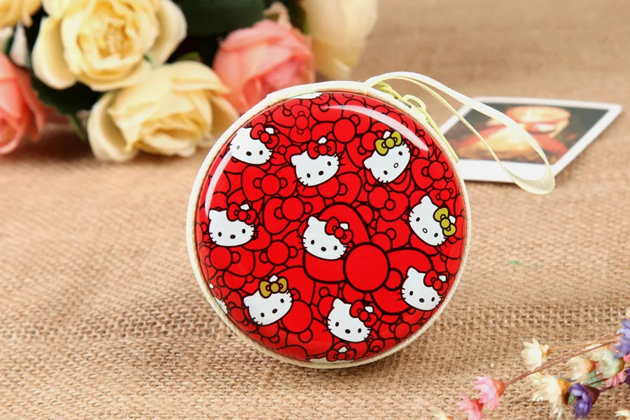 10 шт. hello kitty сумка на молнии для наушников кошелек для защитных наушников Usb кабель Органайзер портативные наушники для путешествий чехол для ключей чехол