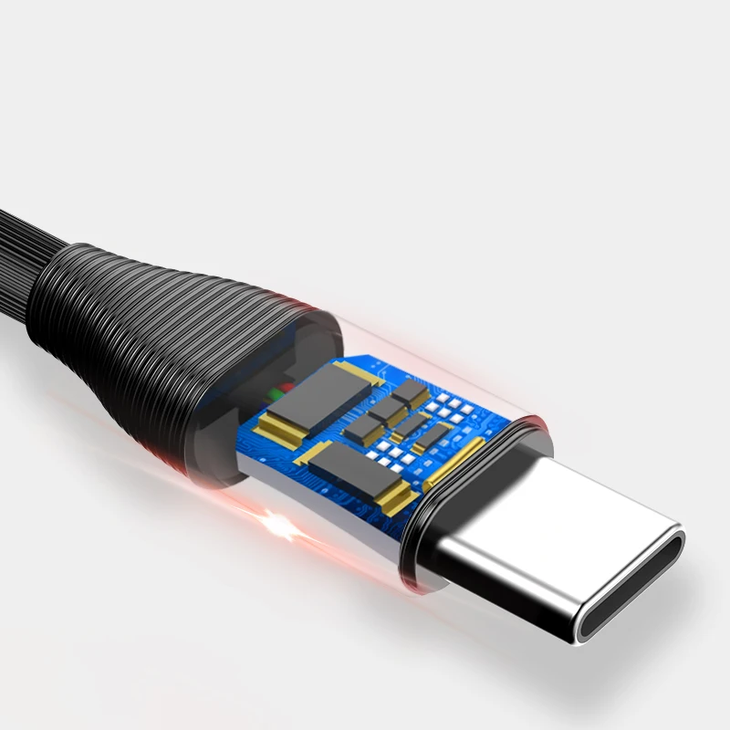 BTB 02 USB кабель для быстрой зарядки Type C 2M передачи данных зарядное устройство