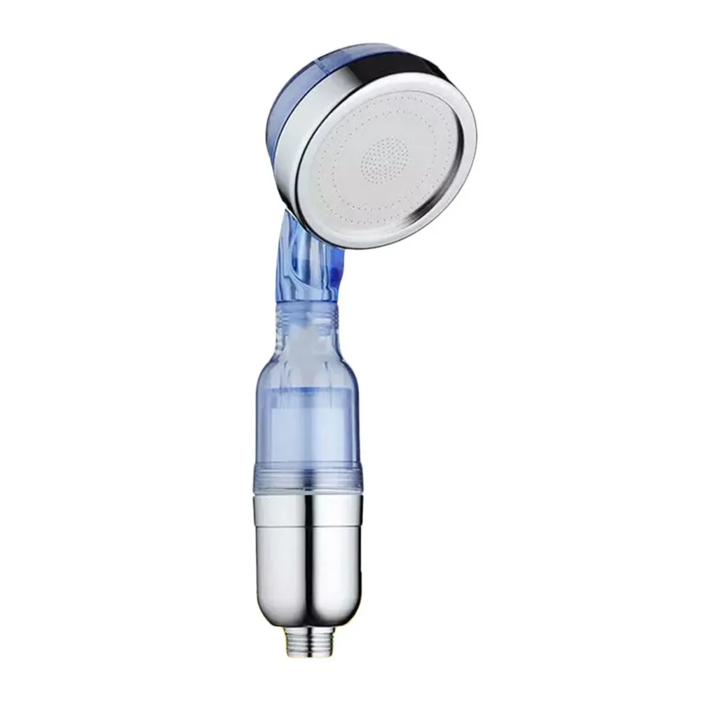 Fashionable Detachable Round Shower Head Deep Cleaning Women Kids