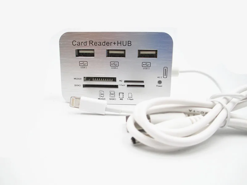 Камера Комплект для подключения USB SD Card Reader + хаб для iPad Mini/Mini2/Air для iPad4 новое обновление для iOS 12