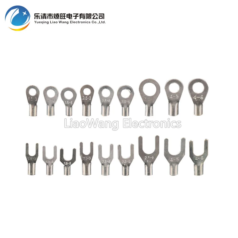 

1 Sets Bare copper terminal UTOT SNBRN copper terminal 18 combination suits