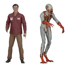 NECA Ash vs evil dead персонаж пепел Вильямс и элиго 16 см BJD Суставы подвижные ПВХ Фигурки игрушки