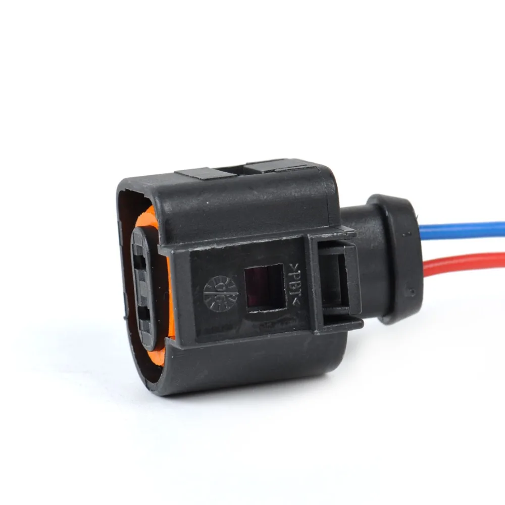 DWCX 2 контактный разъем проводки 1J0973702 1J0973775A для VW Polo Golf Jetta Passat Audi A4 A6 A8 Q5 Q7 2004 2005 2006