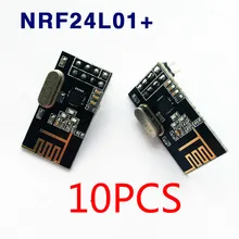 10 шт. NRF24L01 NRF24L01+ Беспроводной модуль 2,4G модуль беспроводной связи дополнительный модуль расширения