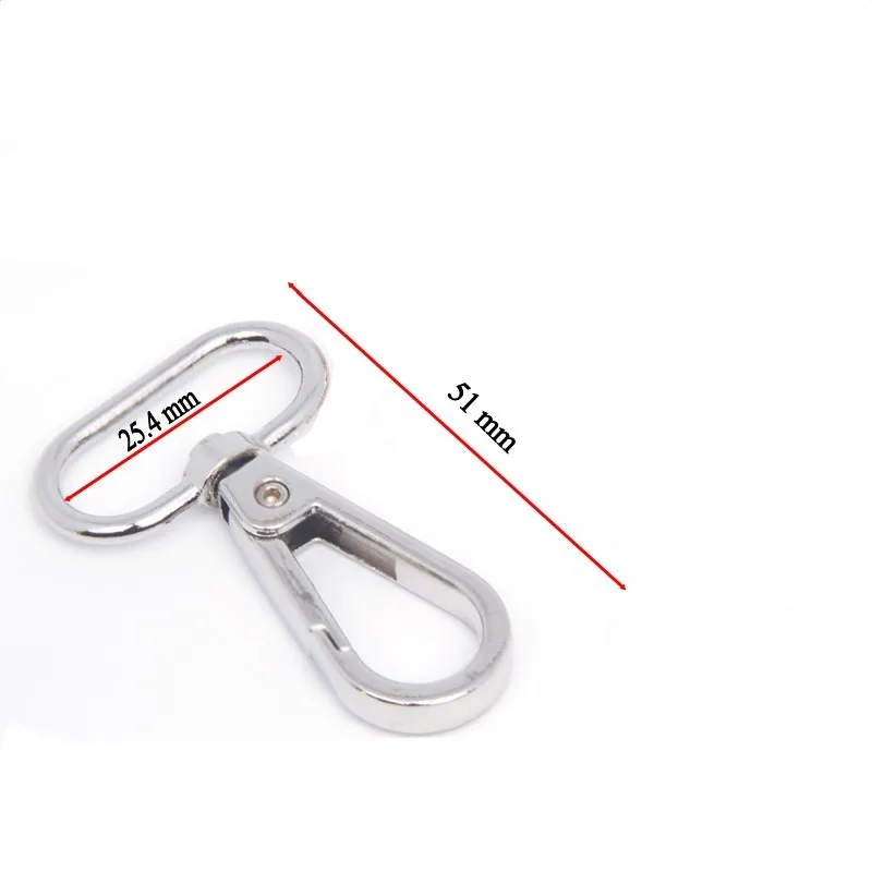 

Sliver Plating Metal Swivel Snap Hook Bag Hardware Buckle Hook for Bag