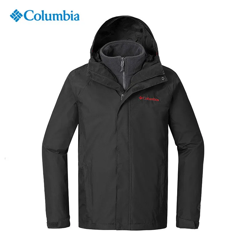 

Autumn / Winter New Colombian Outdoor Men's Waterproof and Fleece Three-in-one Avant-garde Coat PM5591 Windbreaker Windproof