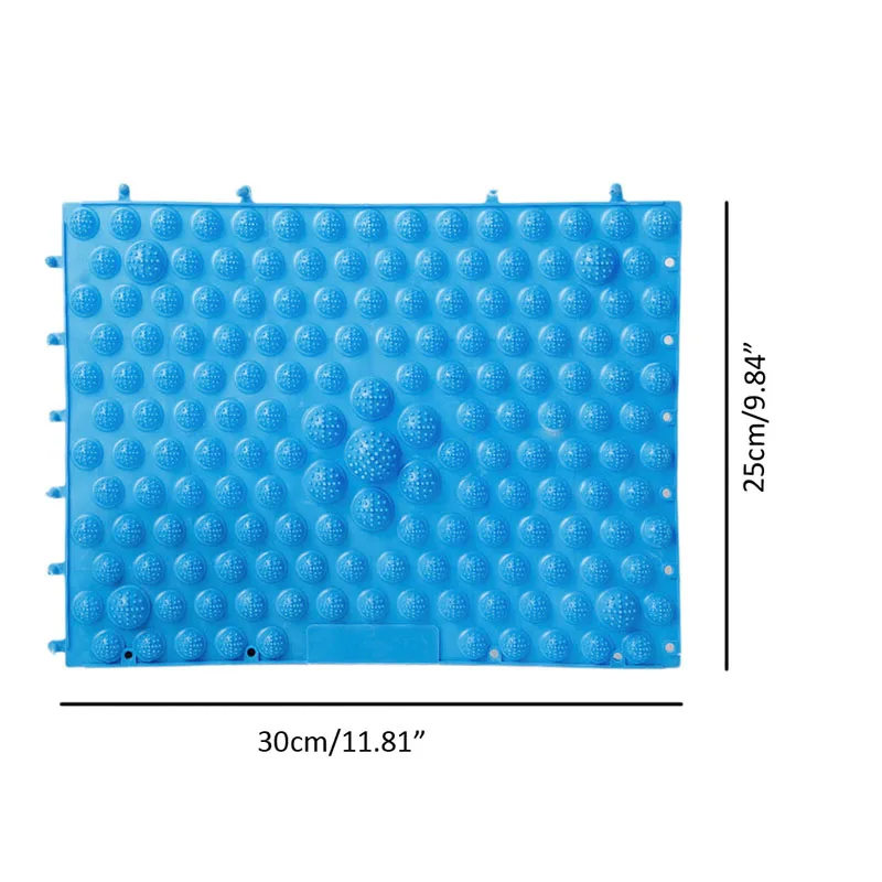Массажный коврик для ног, давление, кровообращение, коврик для йоги шиацу 30*25 см