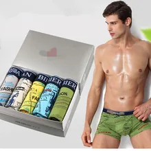 Большой дворовой Боксер Шорты домашние хлопковые защитные здоровья мужские трусы-боксеры удобные дышащие мужские боксеры AW6179