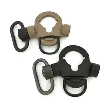 Трой двойной боковой Конец пластины гибкий Тактический QD переходник шарнирного соединения винтовки пистолет аксессуары Страйкбол M4 M16 серия AEG Охота