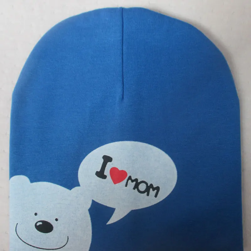 Детская шапка с надписью I Love Mom Dad в стиле медведя для мальчиков и девочек от 8 до 36