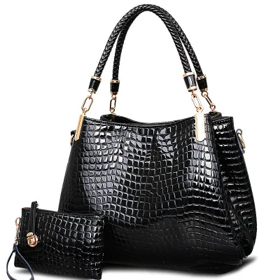 

2016 NEW Women bag Crocodile pu leather bags handbags women famous brands women leather handbags women shoulder bag tote bag