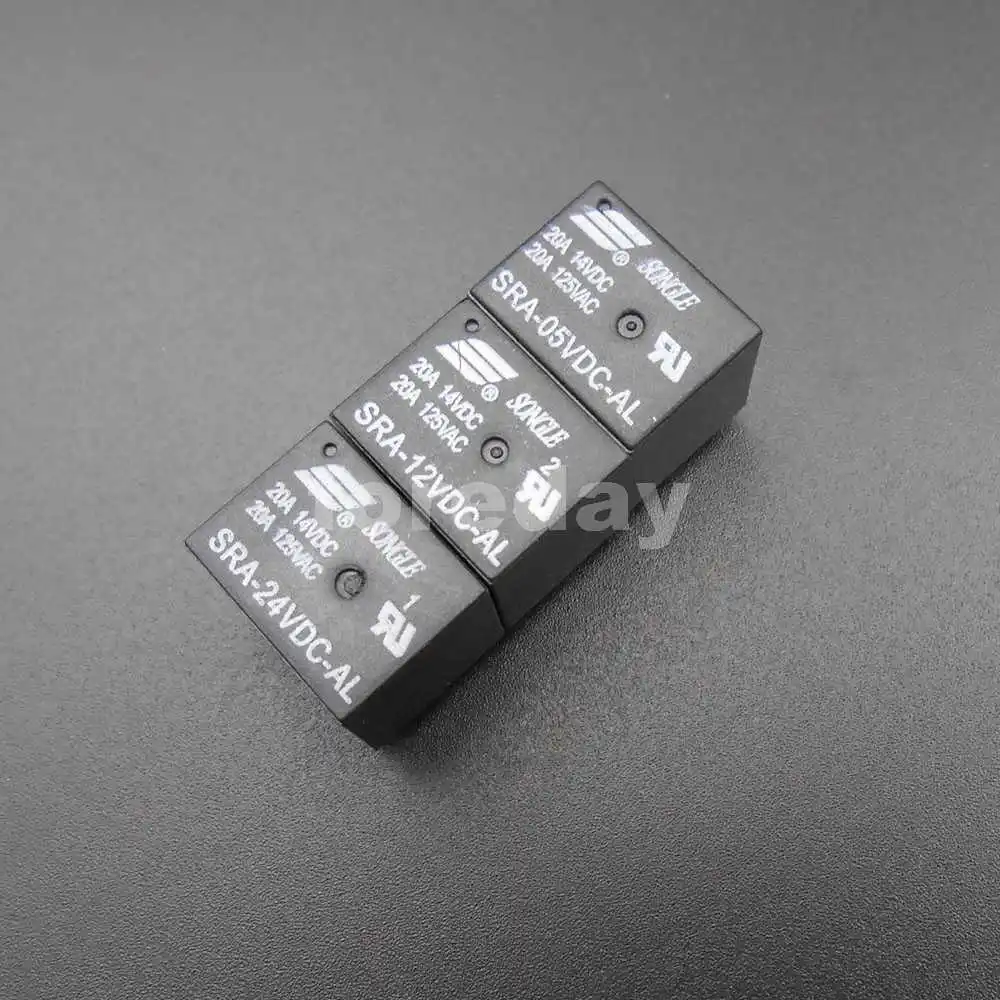 100 шт. стандартная катушка T74 20A PCB 5 В 12 24 постоянного тока 4 контакта SPDT переменного