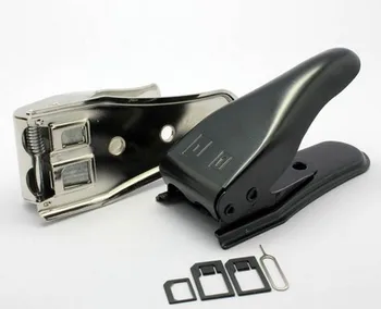 

2 in 1 Nano Micro Sim Card Cutter for iPhone 5 4s 4 for Samsung for Nokia for Sony LG New upgrade dual Cutter