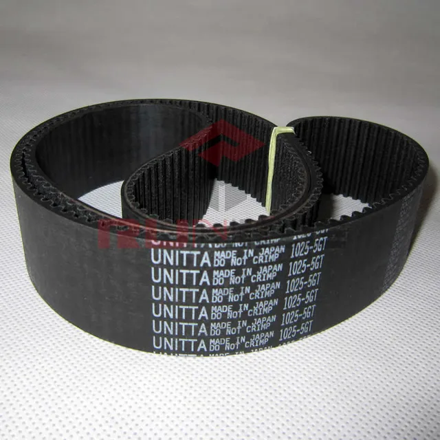 Timing Belt 1000 5GT Width 15mm Arc teeth Industrial Rubber UNITTA