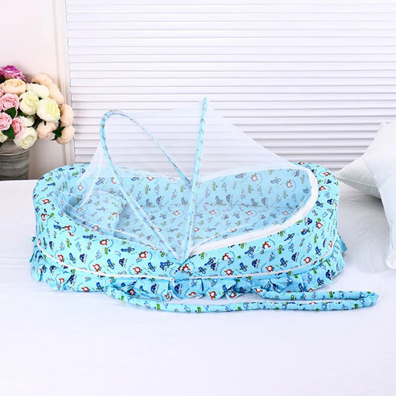 0-24 Months Baby bed with mosquito net portable baby crib game cotton folding bed with cover portable baby cot baby crib