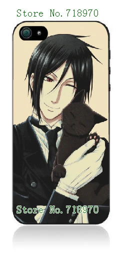 Мода уникальный дизайн black butler жесткого пластика задняя защитная телефон case cover