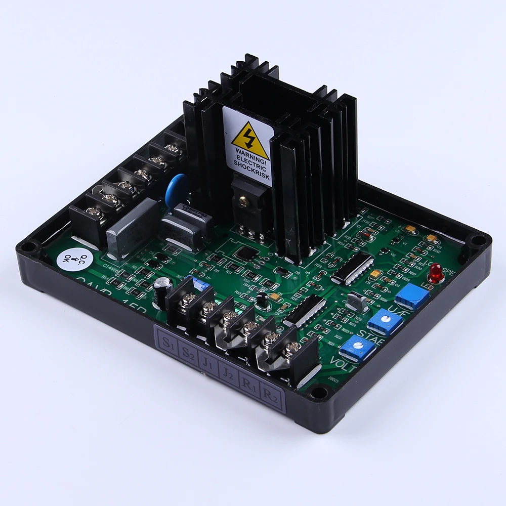 universal generator AVR 15A brushless ac three phase power automatic voltage regulator avr gavr-15a Electronic Components Parts generator gavr 15a universal brushless generator avr 15a voltage stabilizer automatic voltage regulator module fast shipping