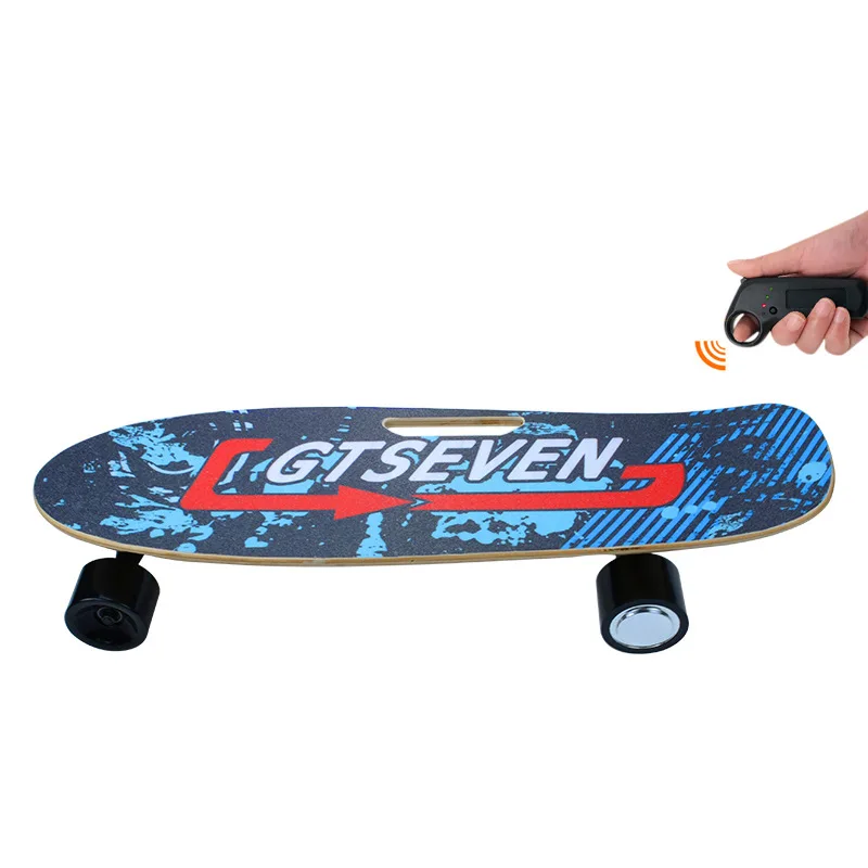 

Beginners of Children and Adults Electric Skateboarding Mini-Fish Maple Wireless Four-Wheeled Skateboarding