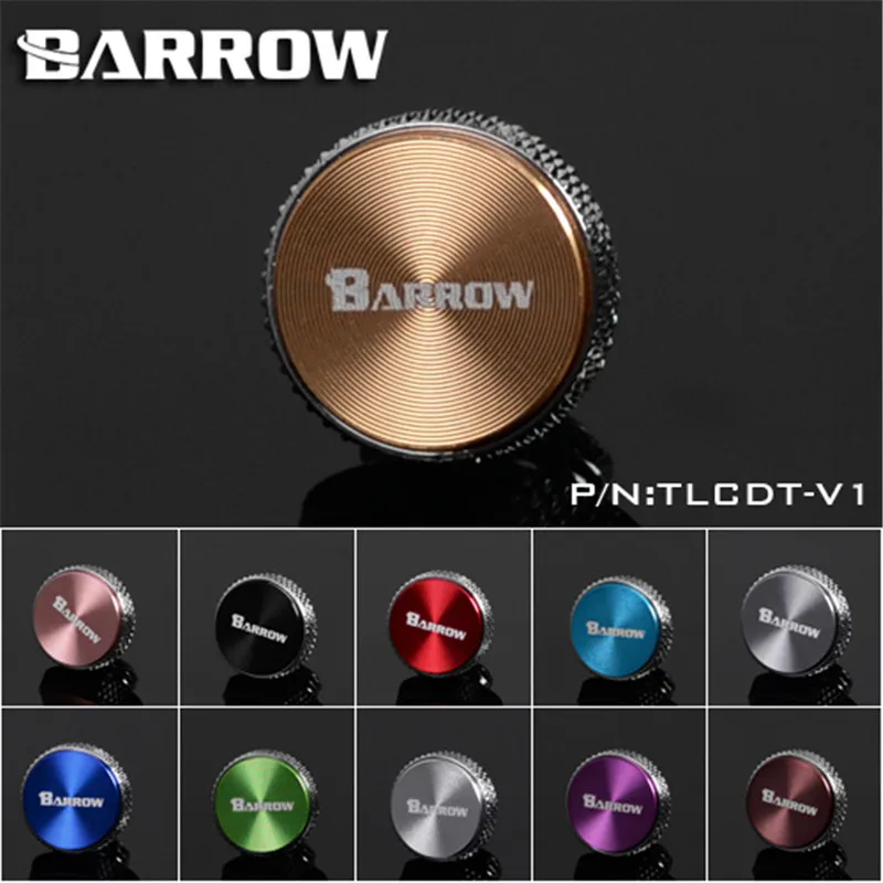 

Barrow G1/4" Stop Plug Fitting Multicolor New CD Composite plate Finish For Water Cooling Black Silver White TLCDT-V1