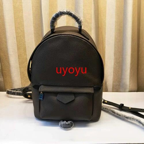

L&Y BRAND 2019 Top quality luxury designer flower monogram genuine leather women mini SORBONNE backpack free shiping with logo