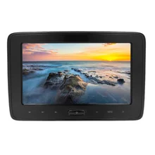 Портативный 10 дюймов подголовник автомобиля dvd-плеер сенсорная кнопка 1024*600 авто монитор Пульт дистанционного управления Поддержка игровой диск HD AV вход