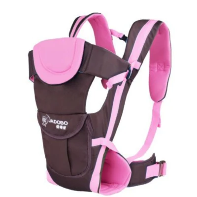Эргономичный рюкзак-кенгуру для детей 0-30 месяцев, многофункциональная сумка-кенгуру для младенцев M112 - Цвет: Розовый