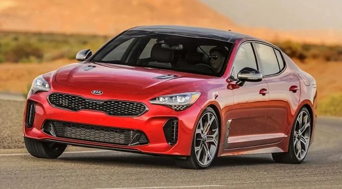 Автомобильные аксессуары для KIA Stinger, углеродное волокно, боковое зеркало, покрытие, наклейка на тип, глянцевое волокно, комплект заднего вида, гоночная отделка, часть